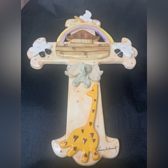 Cross nursery Wall Decor - Noah’s Ark 12.5”long and 9” wide - Picture 5 of 16